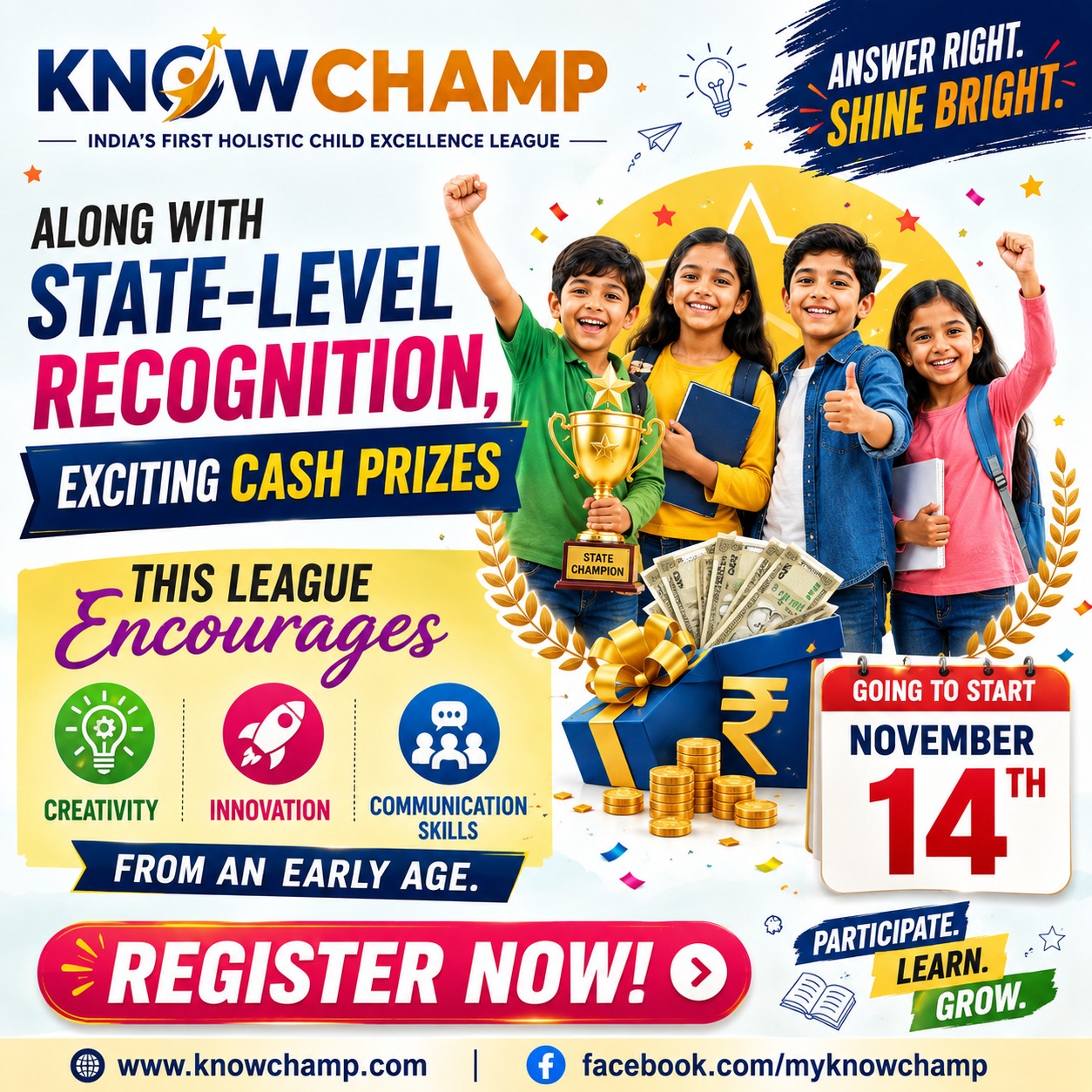 KnowChamp - Answer Right, Shine Bright